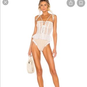 Beach Riot x V. Chapman Lace Rosie One Piece